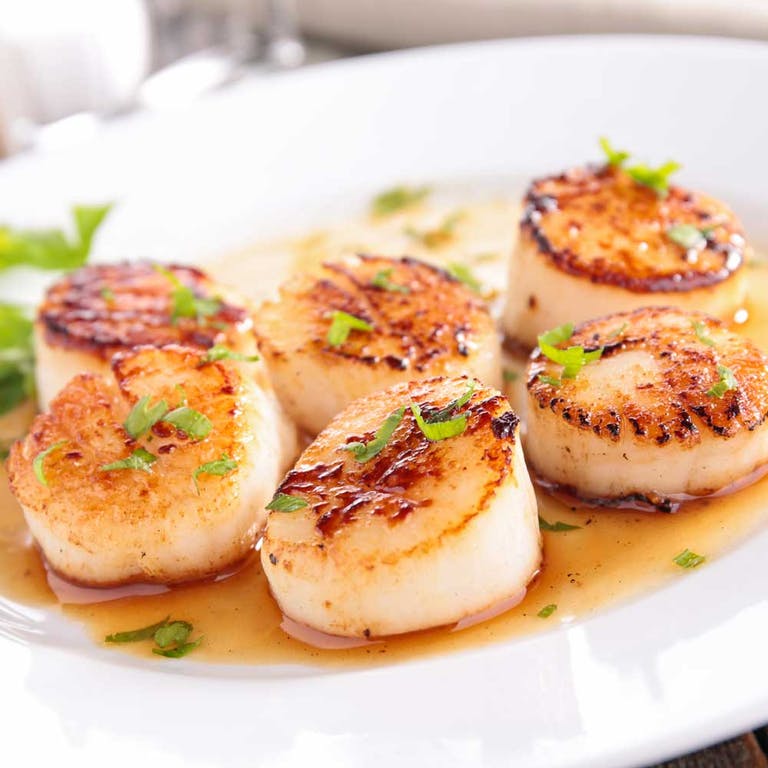 New England Lobster Co - Burlingame, CA - 1 lb Jumbo Scallops (Frozen)